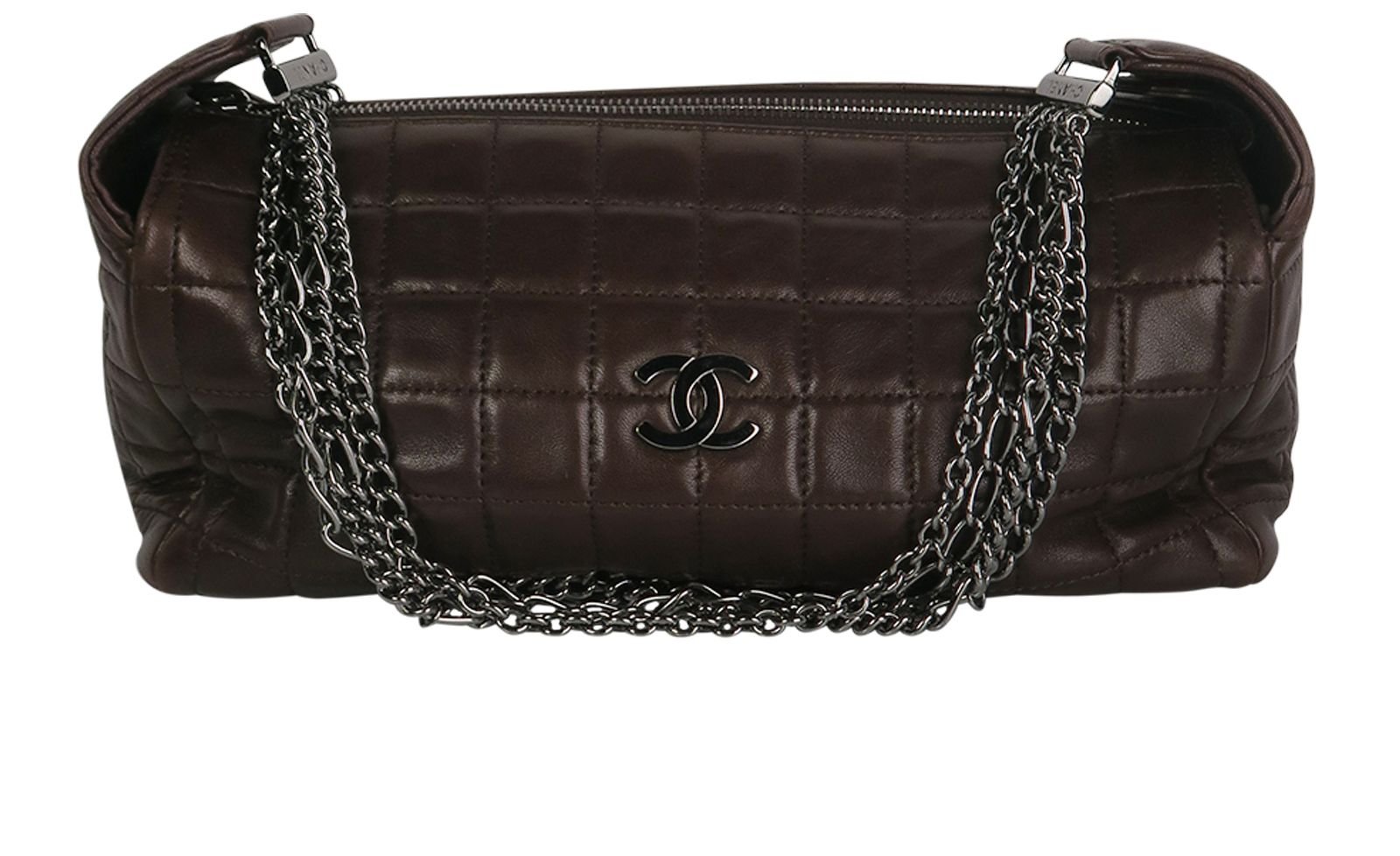 Chanel chocolate bar shoulder bag sale